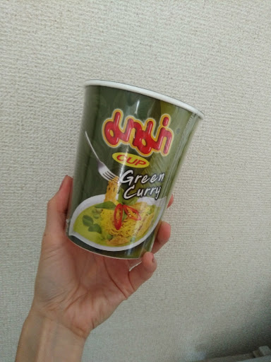 タイプレジデント グリーンカレーヌードル カップ 60g