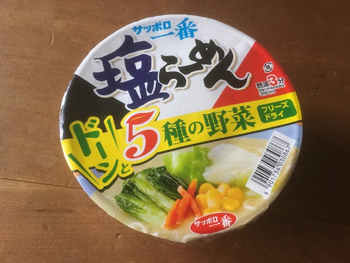 サッポロ一番 塩らーめん どんぶり 76g