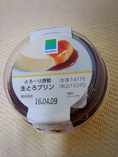 とろ～り感動　生とろプリン