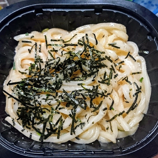 明太クリームうどん