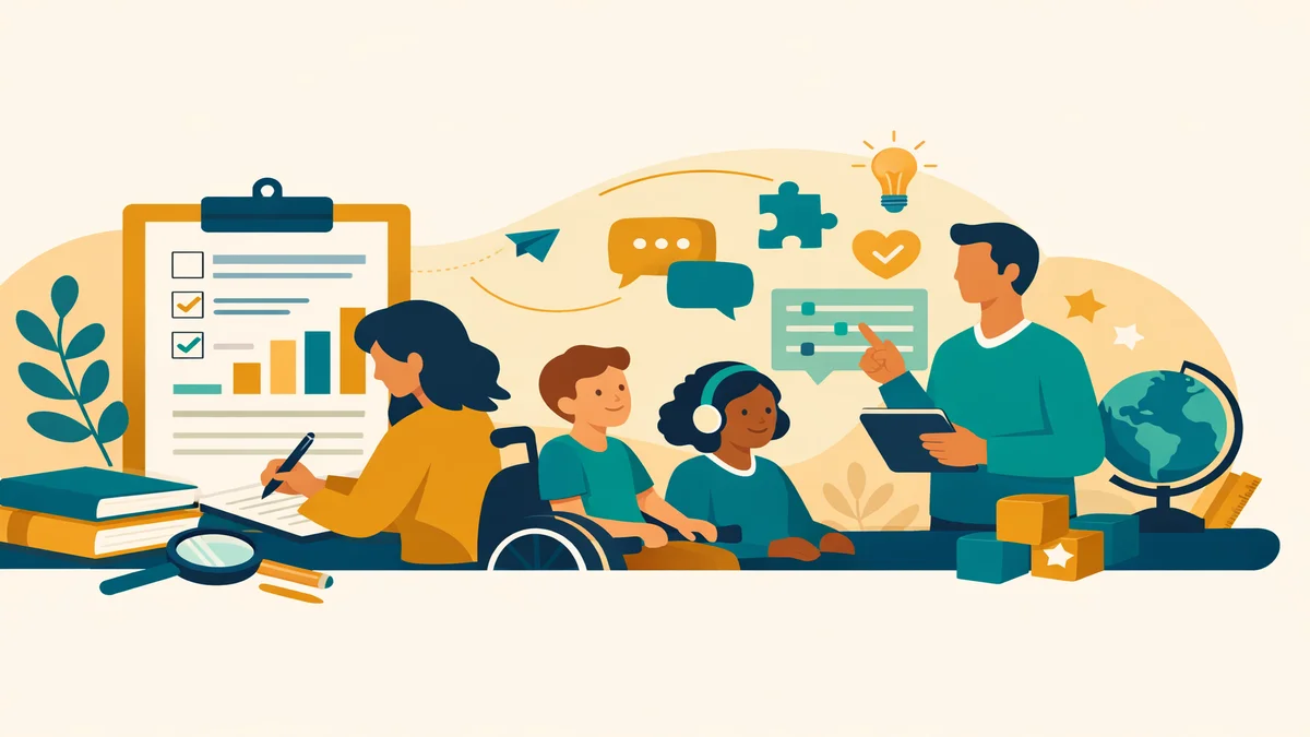 Illustration for Writing Inclusive Student Reports: Adapting to New SEND Standards