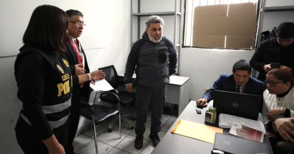 Allanamiento de la vivienda de %27Chibolín%27.