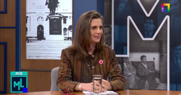 Hania Pérez de Cuéllar sobre Gobierno de Dina Boluarte.