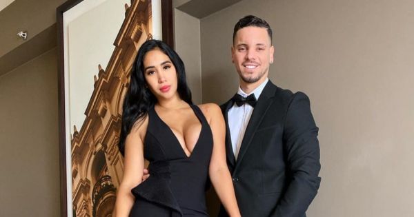 Melissa Paredes y Anthony Aranda