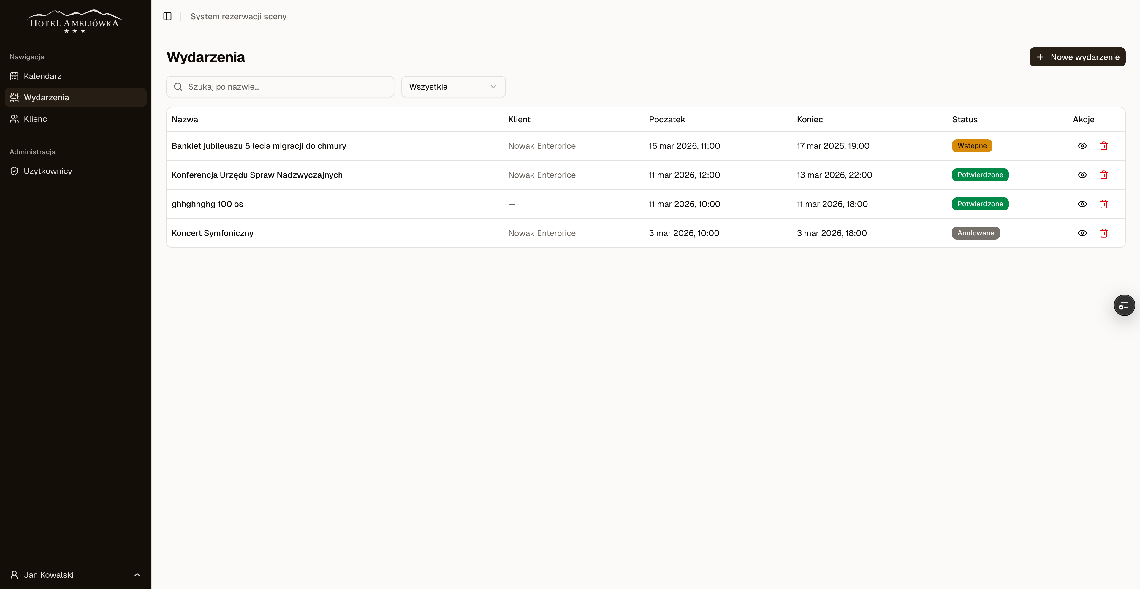 Ameliówka — Reservations screenshot 2
