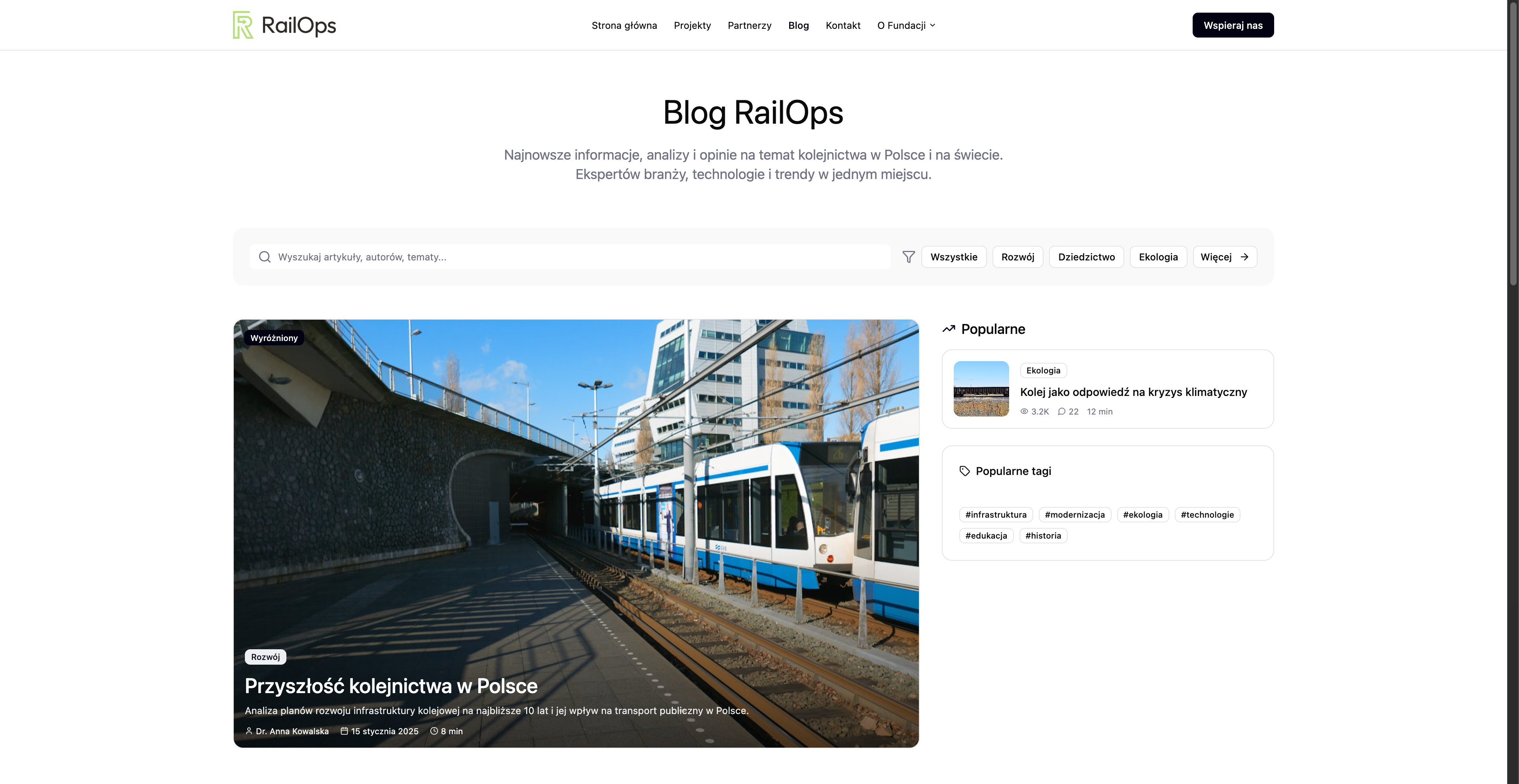 RailOps — Corporate Site screenshot 2