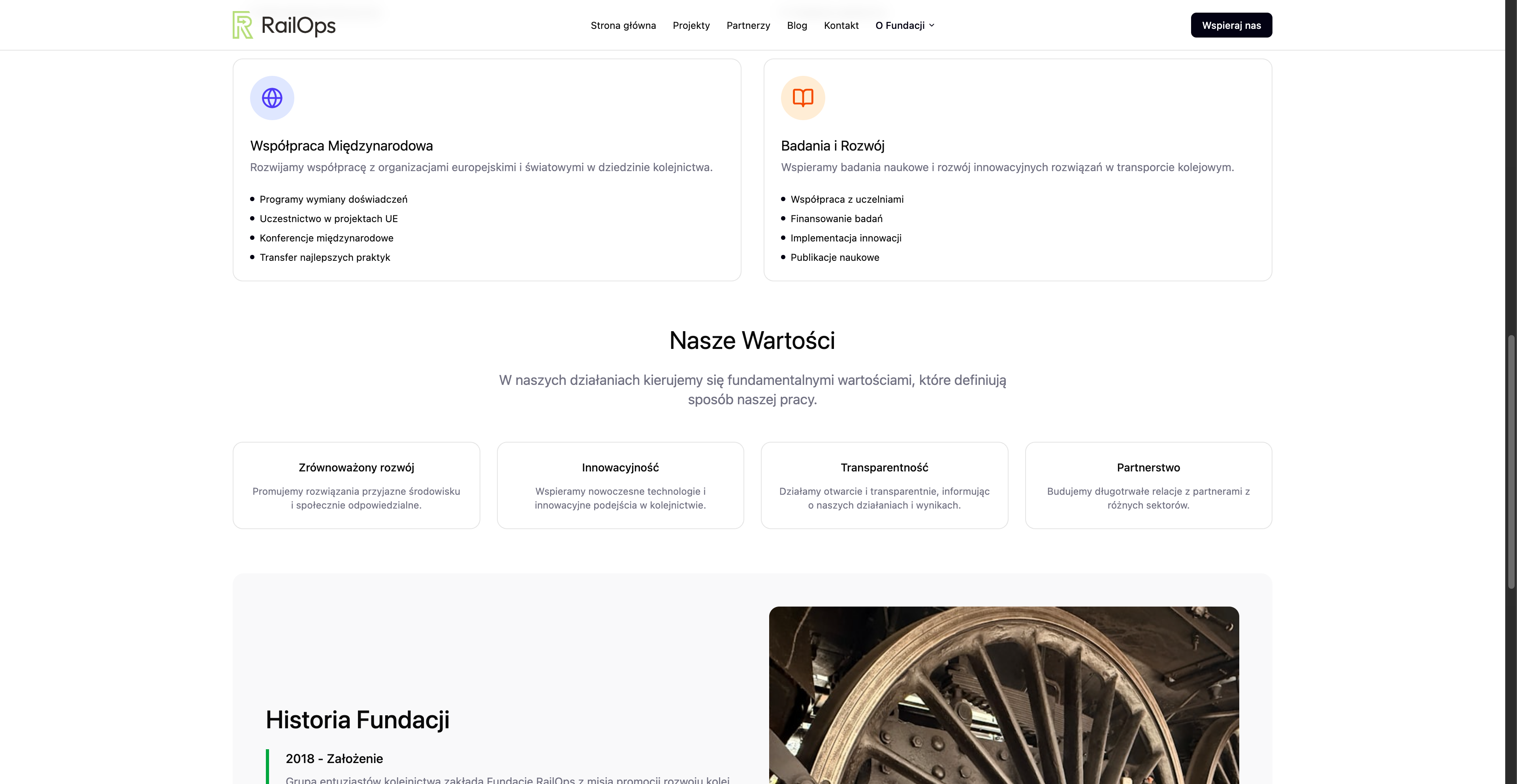 RailOps — Corporate Site screenshot 3