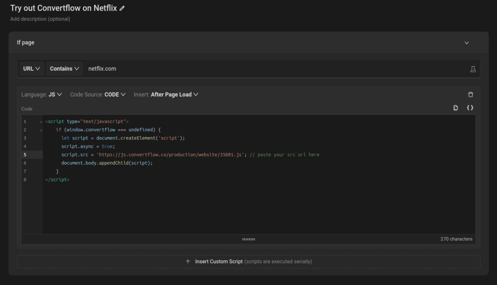 try convertflow on any website

