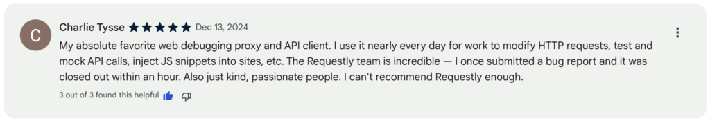 See what our users have to say about us! screenshot