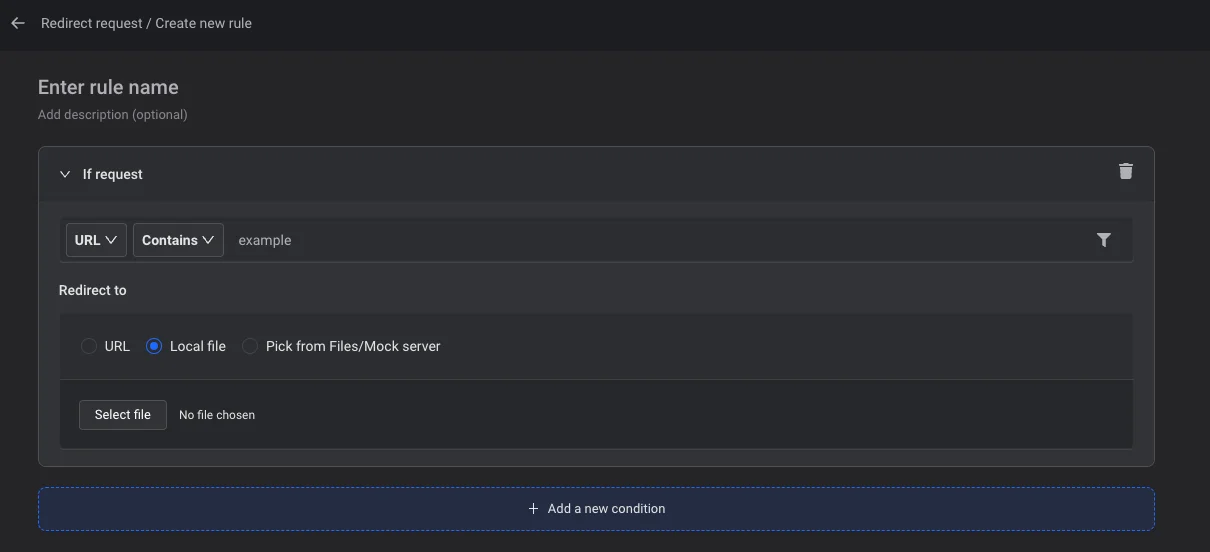 Map Your Local Files screenshot