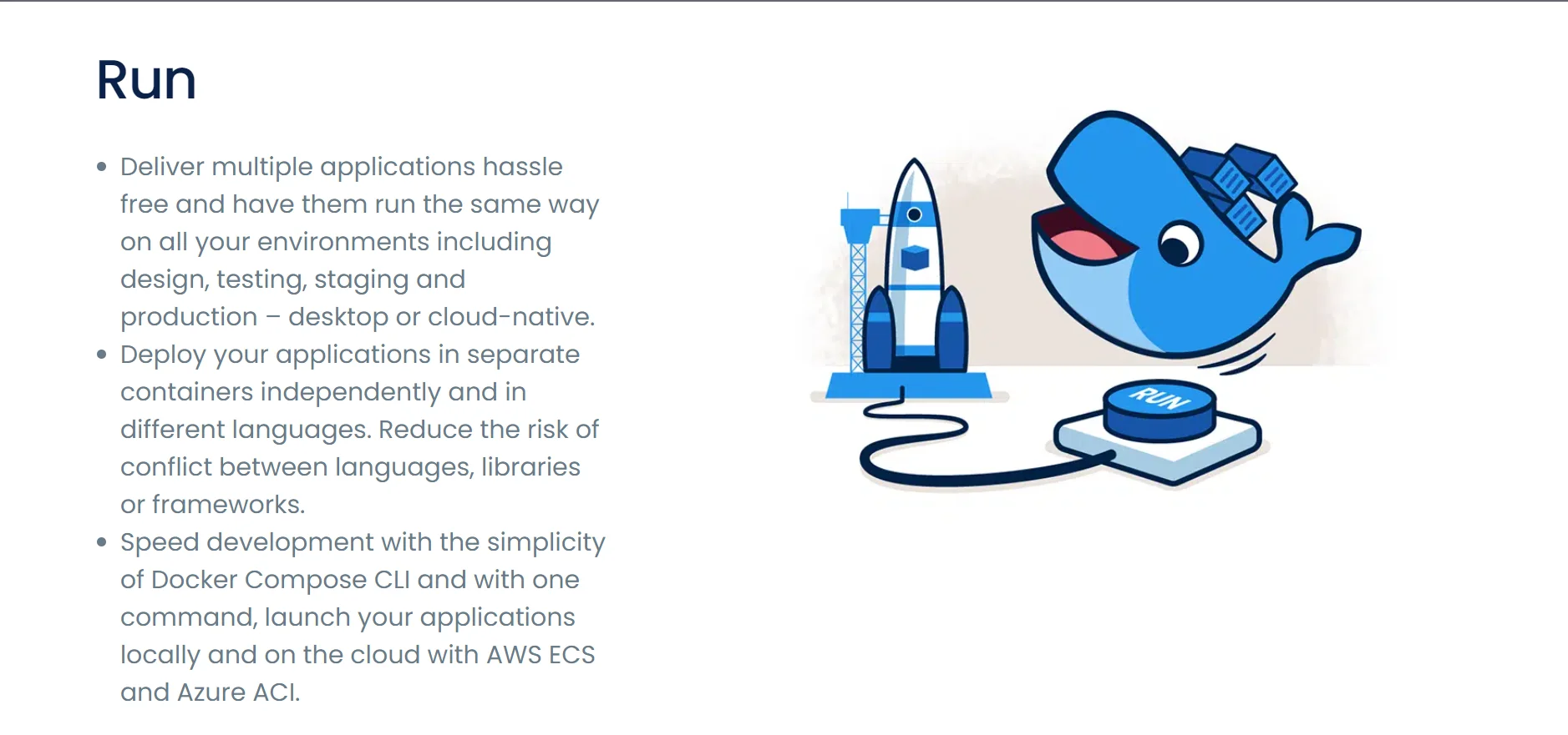 Docker screenshot
