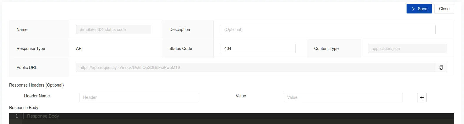Simulating 404 status code on blinkit search screenshot