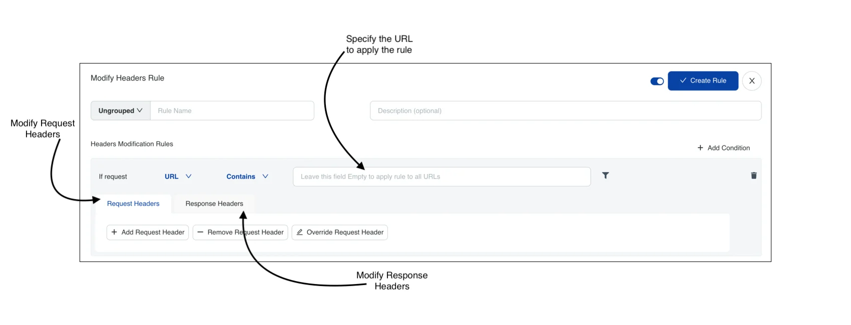 Improved Modify Headers experience 💪🏼 screenshot