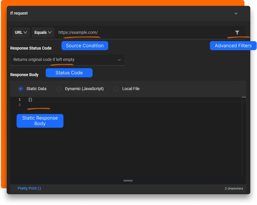 How to modify API responses using Requestly screenshot