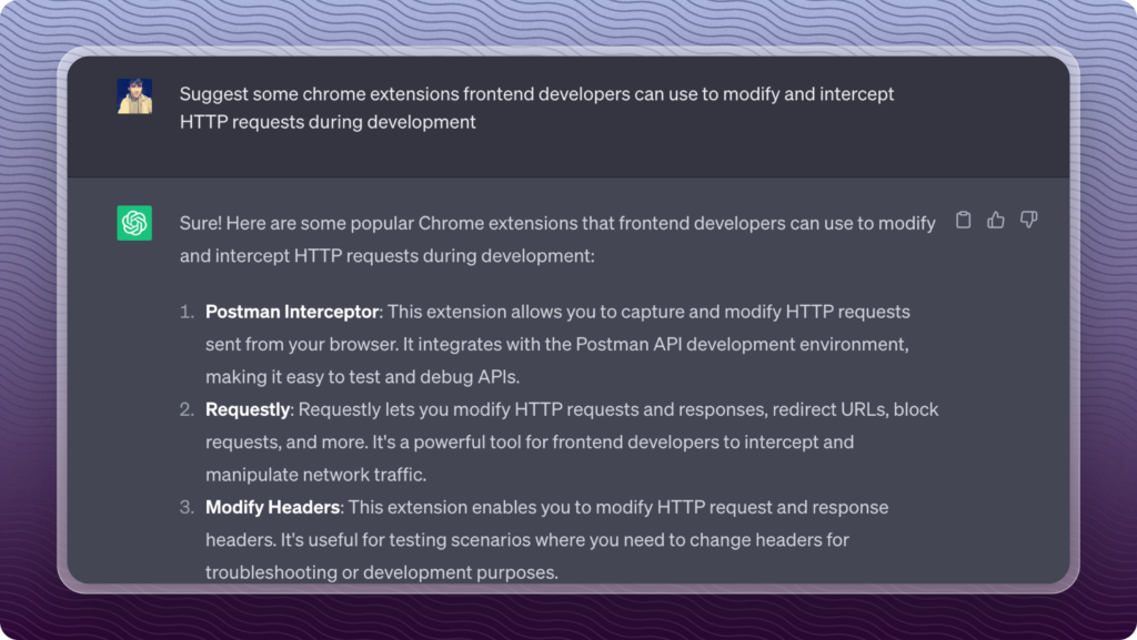 Testing Tools screenshot