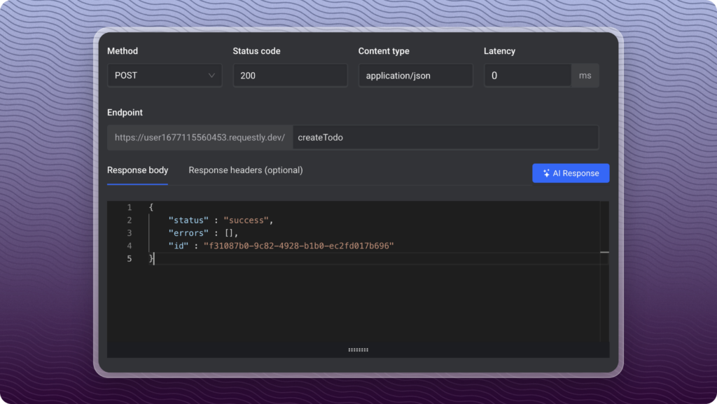 Define HTTP Methods and Status Codes screenshot