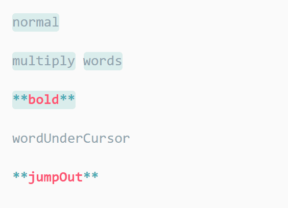 Toggle bold