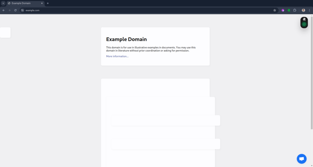 Crisp example
