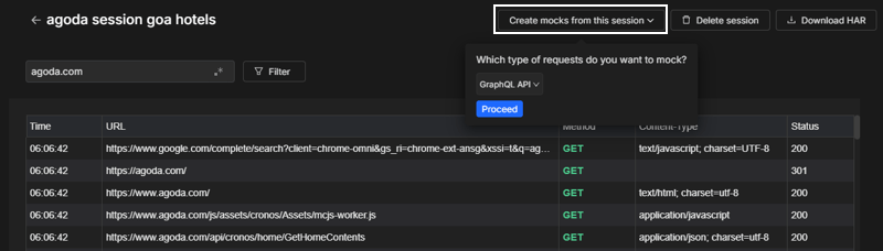 Create bulk GraphQL mocks