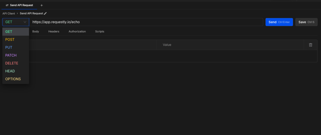 Request builder
