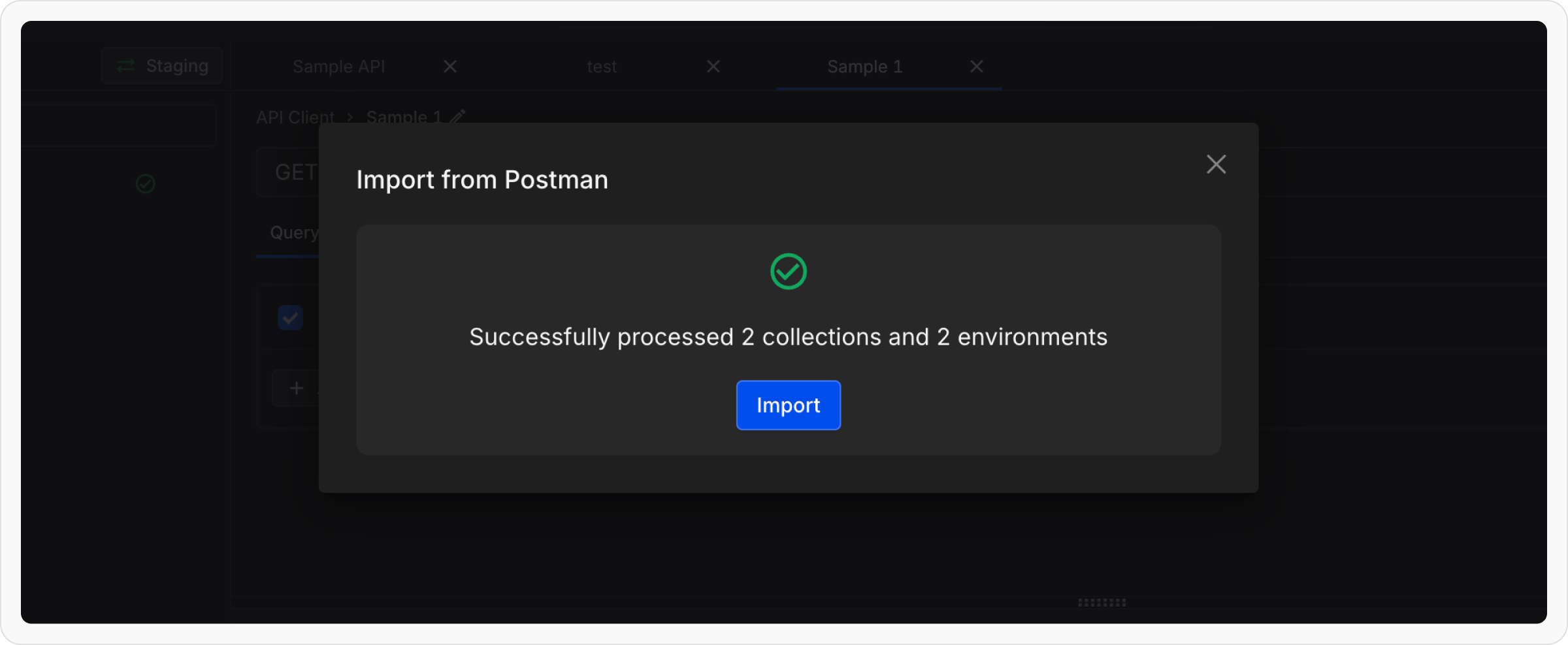 Export Postman import Requestly blog