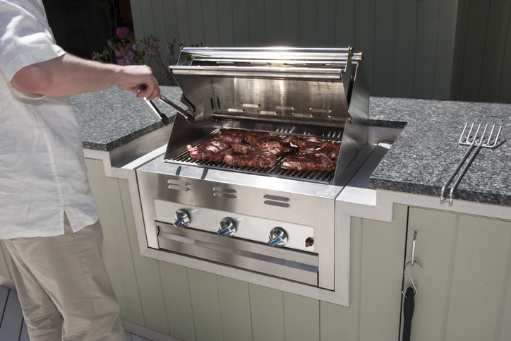 nutrichef heavy-duty 5-burner propane gas grill