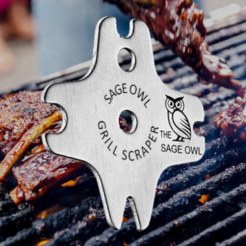 sage owl grill scraper grill