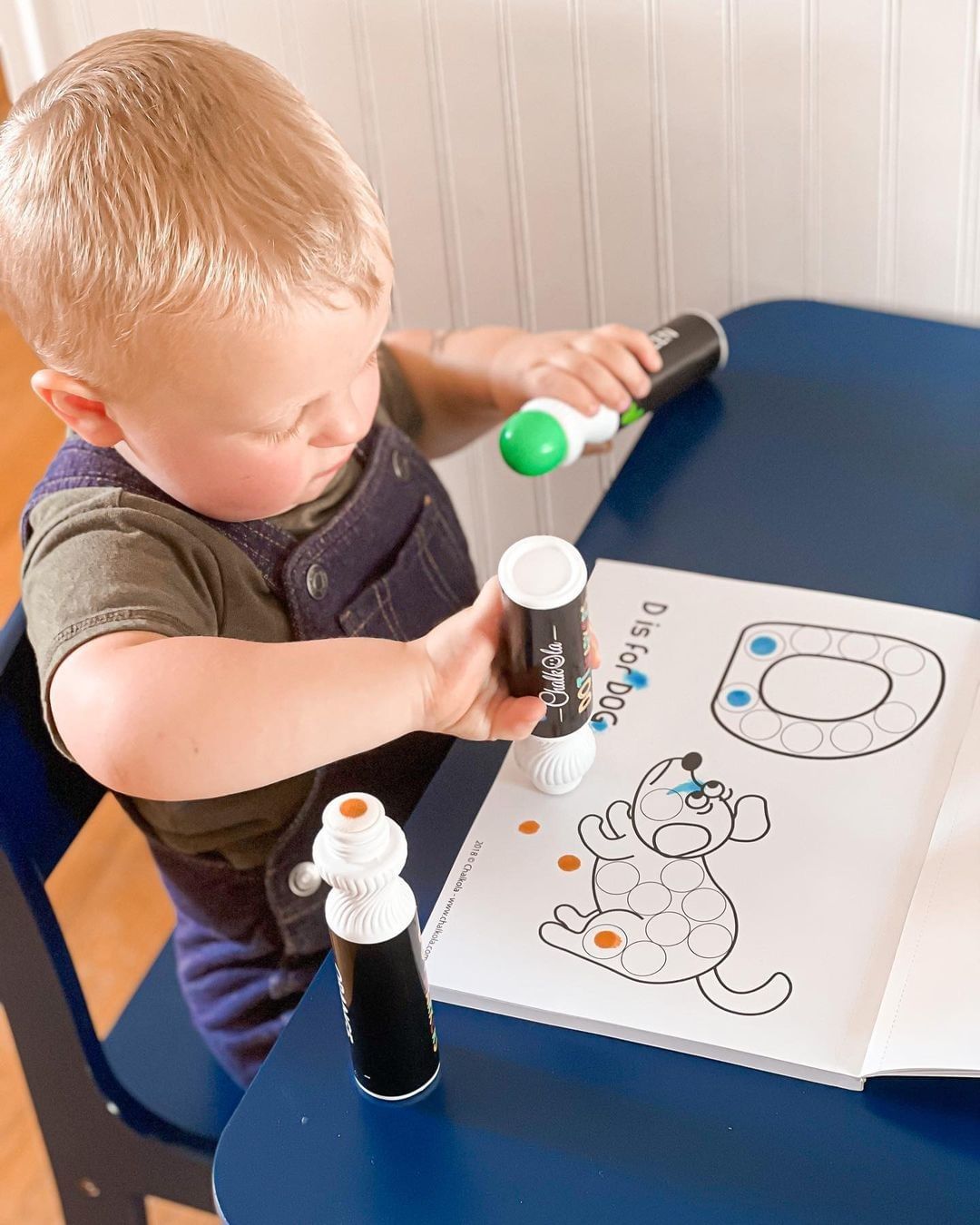 chalkola 10 washable dot markers