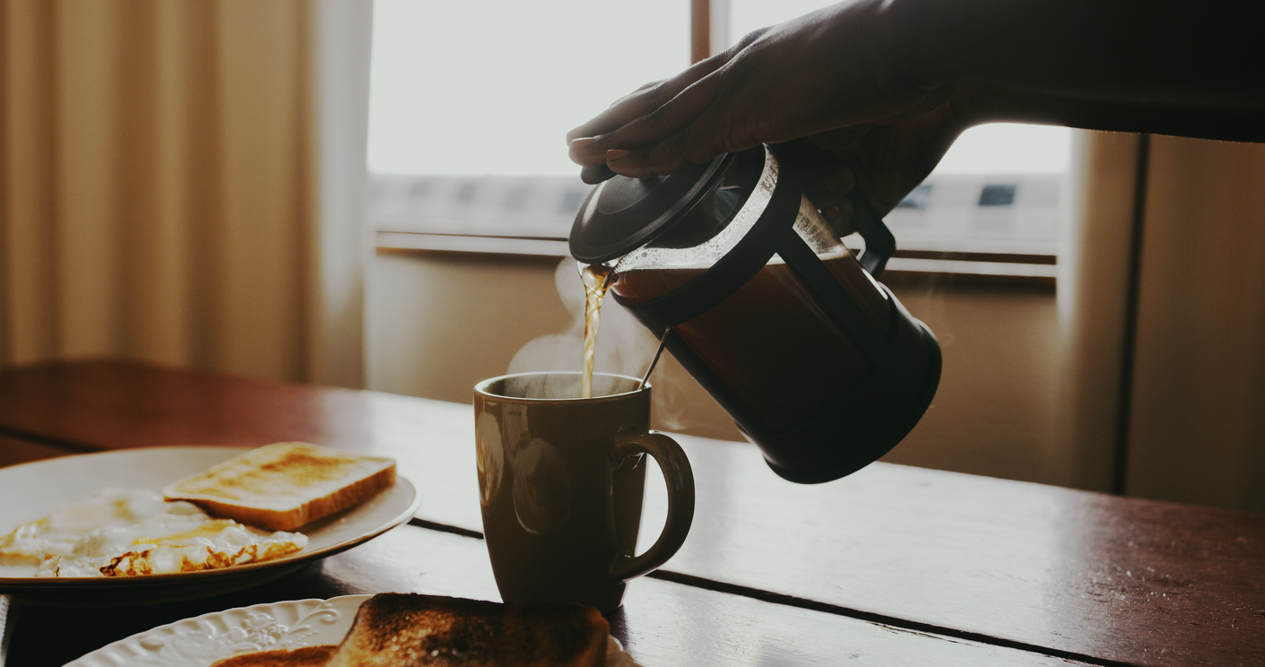 ezdtach french press coffee maker