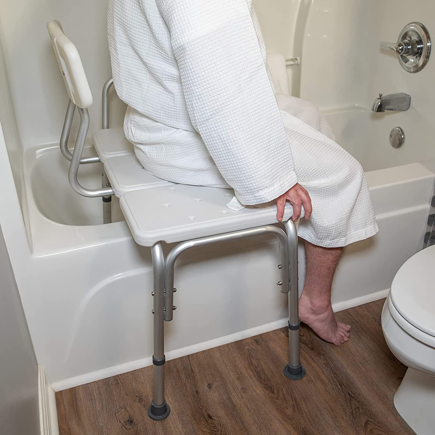 platinum health carousel sliding shower chair tub transfer bench