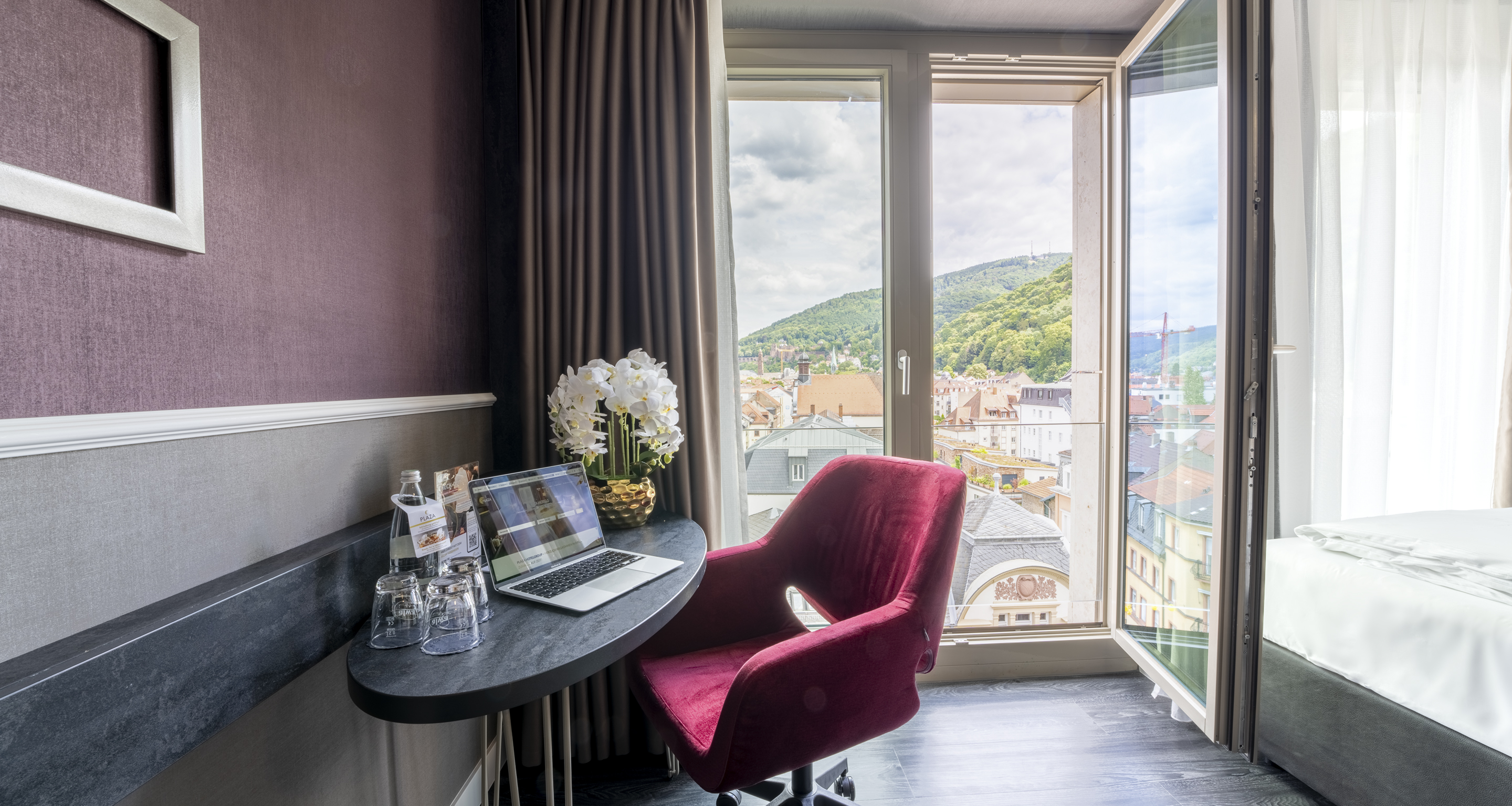 Premium Dreibettzimmer mit Schlossblick