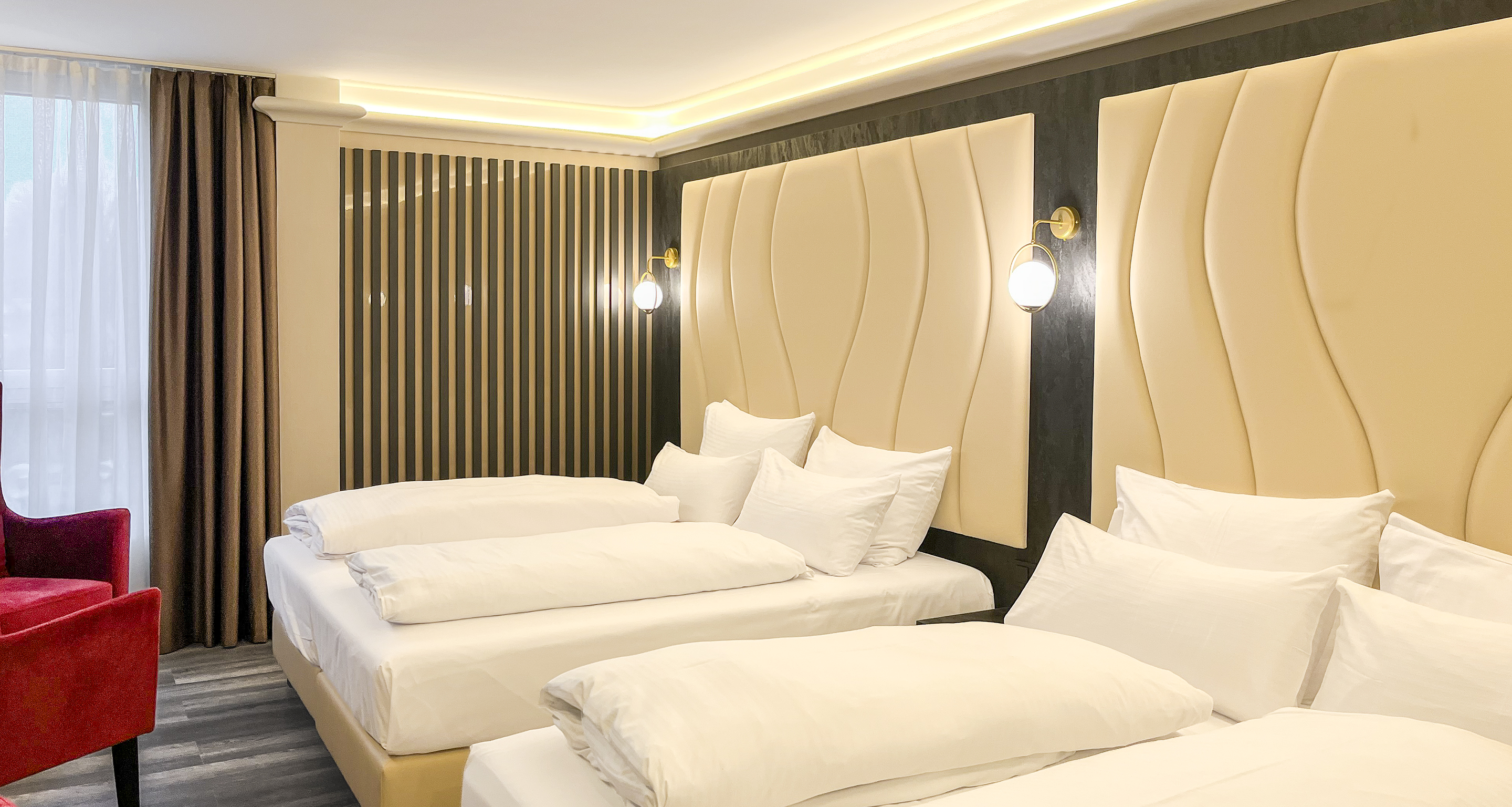 Premium four-bed room
