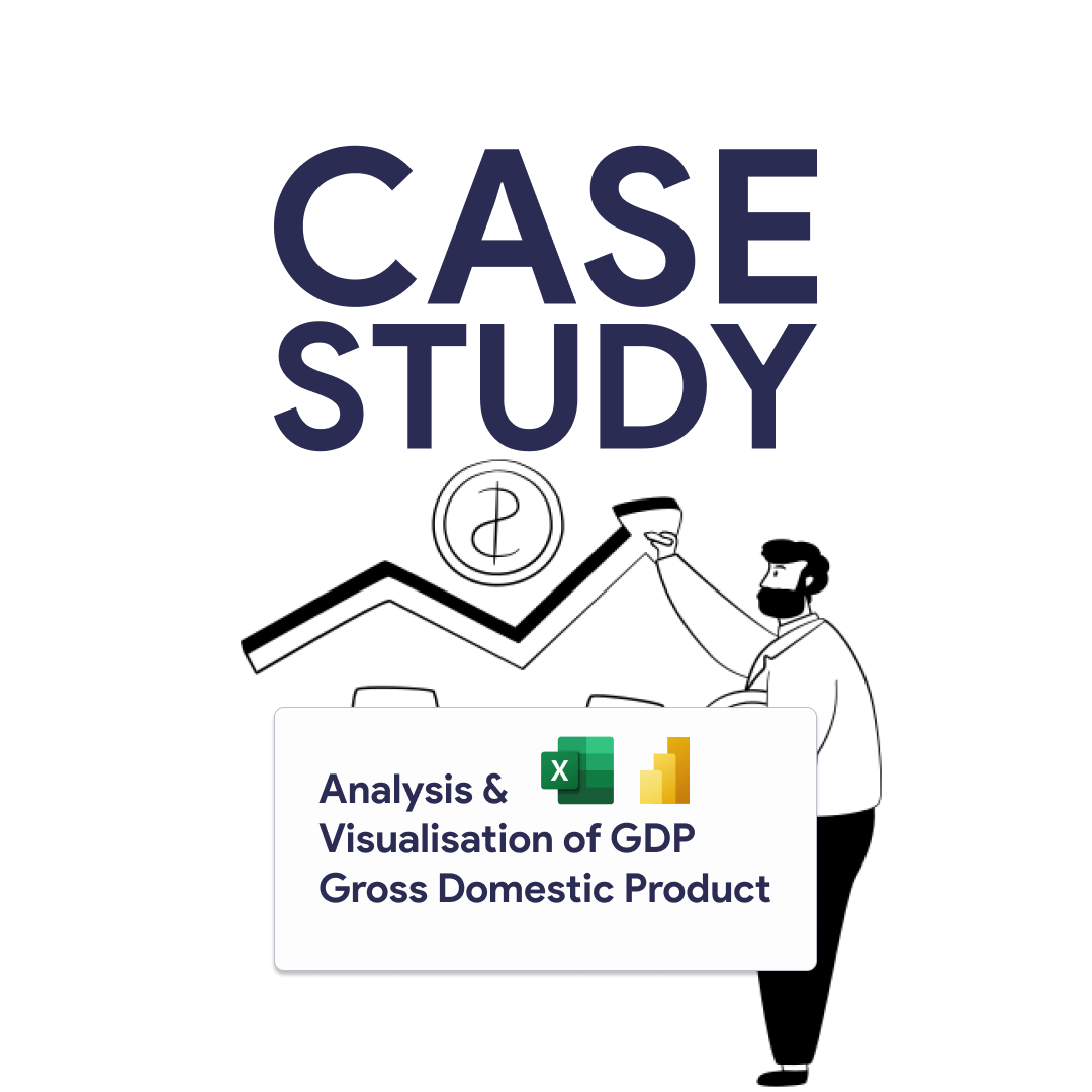 Analysis and Visualization of GDP in Power BI and Excel