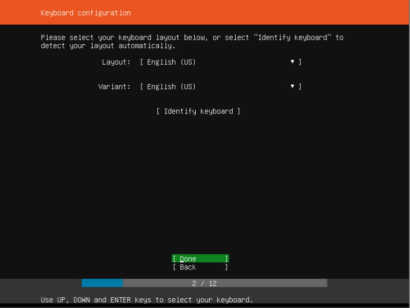 Ubuntu Server Keyboard Configuration