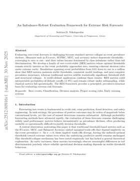 An Imbalance-Robust Evaluation Framework for Extreme Risk Forecasts