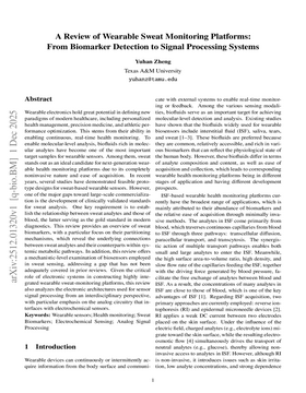 A Review of Wearable Sweat Monitoring Platforms: From Biomarker Detection to Signal Processing Systems