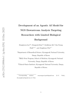 Development of an Agentic AI Model for NGS Downstream Analysis Targeting Researchers with Limited Biological Background