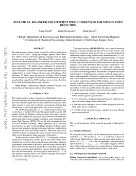 BEST-STD2.0: Balanced and Efficient Speech Tokenizer for Spoken Term Detection