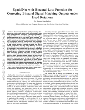 SpatialNet with Binaural Loss Function for Correcting Binaural Signal Matching Outputs under Head Rotations