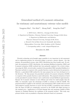 Generalized method of L-moment estimation for stationary and nonstationary extreme value models