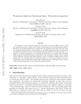 Projection depth for functional data: Theoretical properties