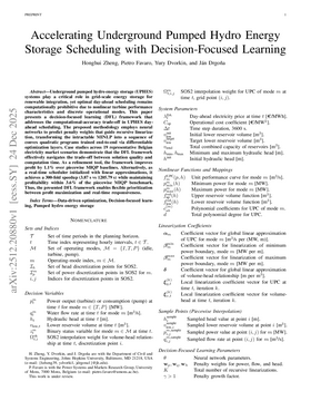 Accelerating Underground Pumped Hydro Energy Storage Scheduling with Decision-Focused Learning