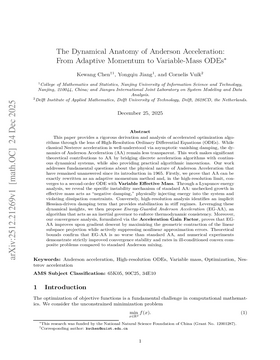 The Dynamical Anatomy of Anderson Acceleration:From Adaptive Momentum to Variable-Mass ODEs