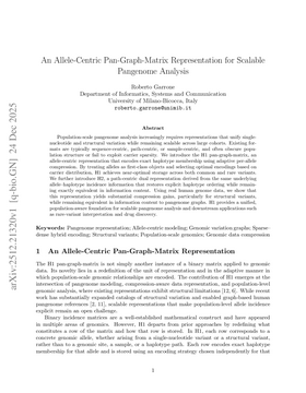 An Allele-Centric Pan-Graph-Matrix Representation for Scalable Pangenome Analysis