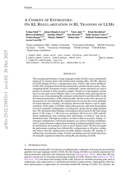 A Comedy of Estimators: On KL Regularization in RL Training of LLMs