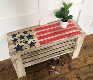 Starry American Flag／星をちりばめたアメリカ国旗(BB-BE-008)