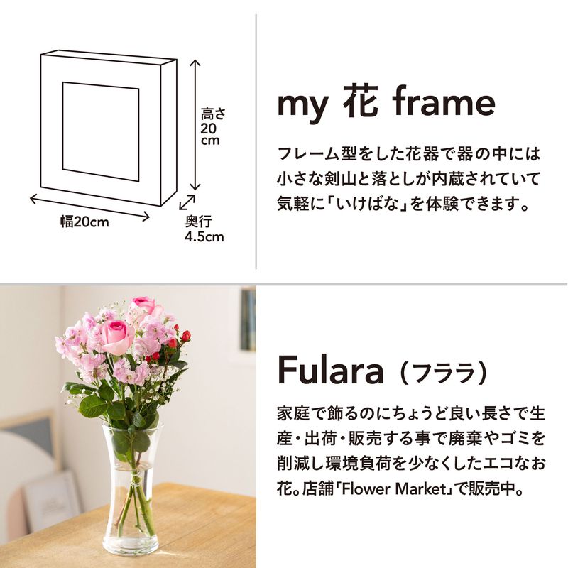 My 花 Frame で気軽にお花を飾ろう Ev 03 Lv の予約 Cainz Reserve カインズ予約総合サイト