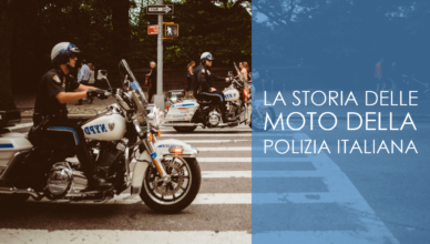 storia moto polizia