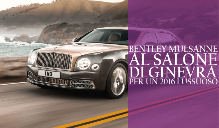 BENTLEY MULSANNE