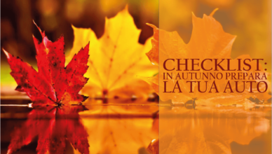 Checklist d'autunno: preparare l'auto